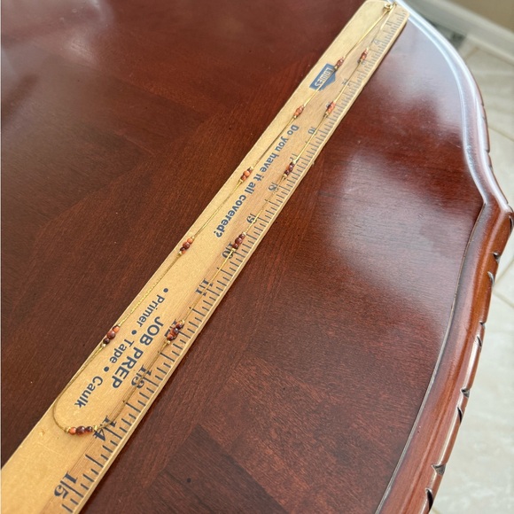 Vintage Stamped Korea Long Necklace - Picture 3 of 3